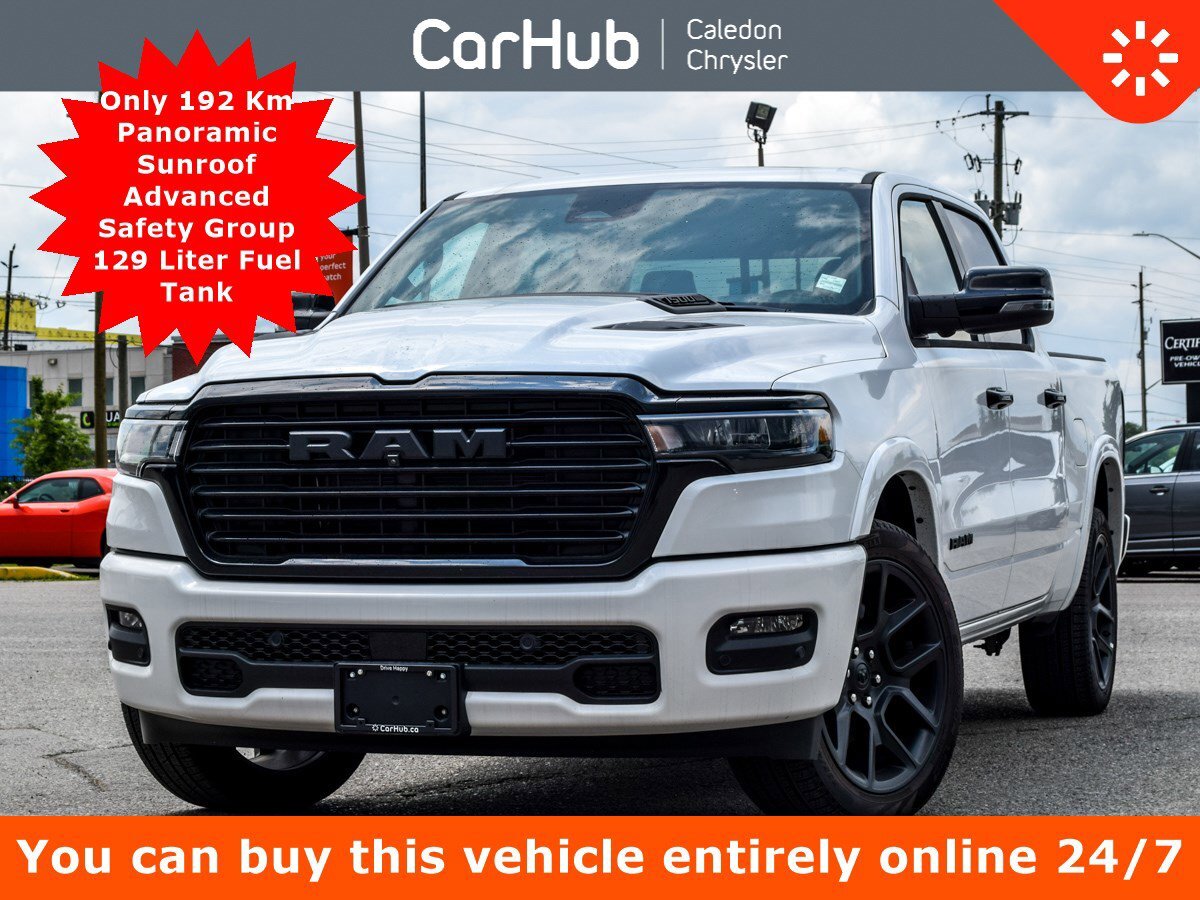 2025 Ram 1500 Laramie 4x4 Crew Cab 5'7 Box Only 192 Km Night Edi