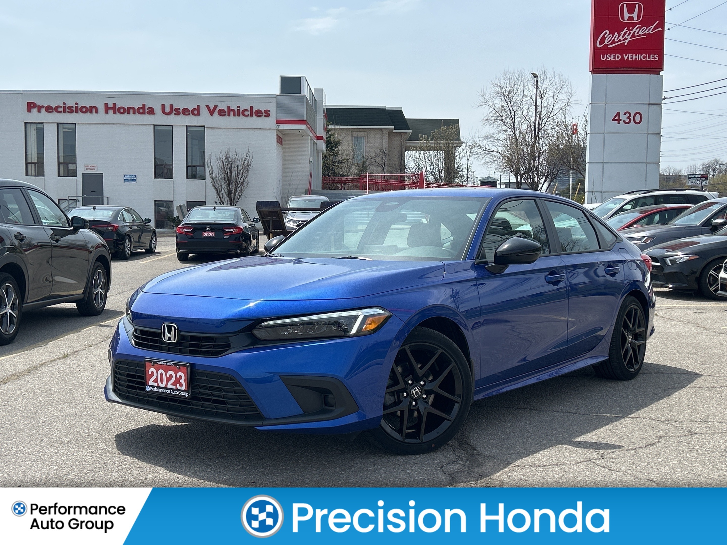 2023 Honda Civic Sedan Sport -  Blind Spot - CarPlay - Sunroof