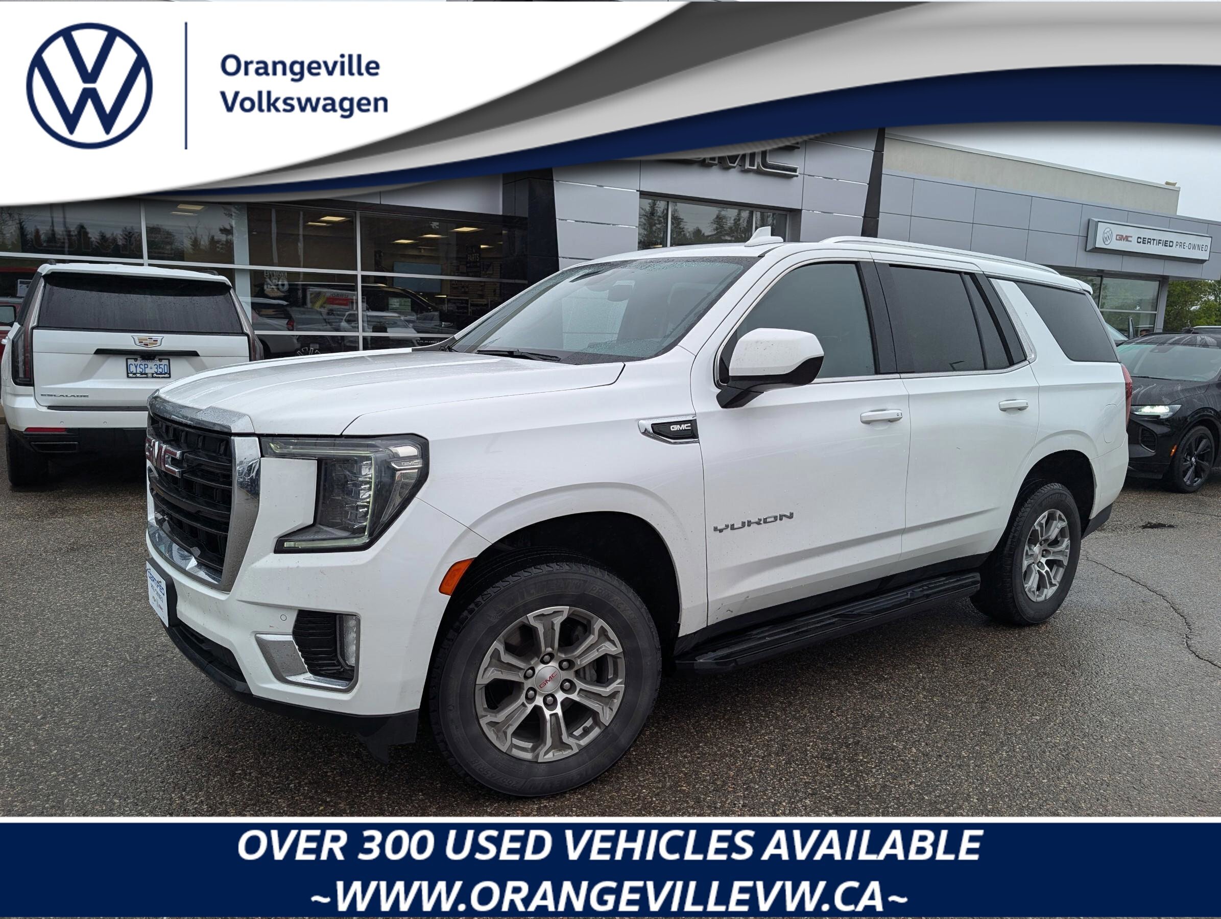 2022 GMC Yukon SLESLE, 5.3L, 4X4, 8-PASS, REMOTE START, 1-OWNER, 