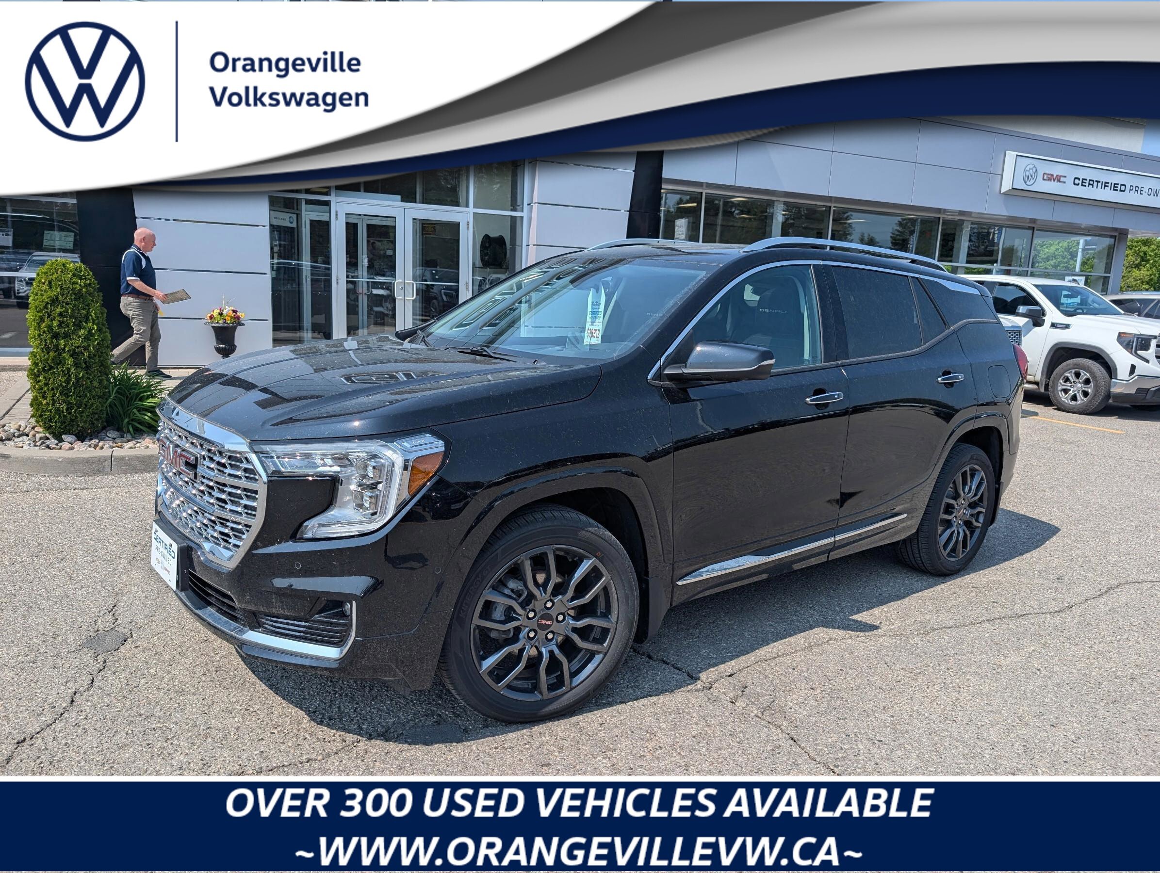 2023 GMC Terrain DenaliDENALI, 1.5T, NAV, ROOF, LOADED, 1-OWNER!