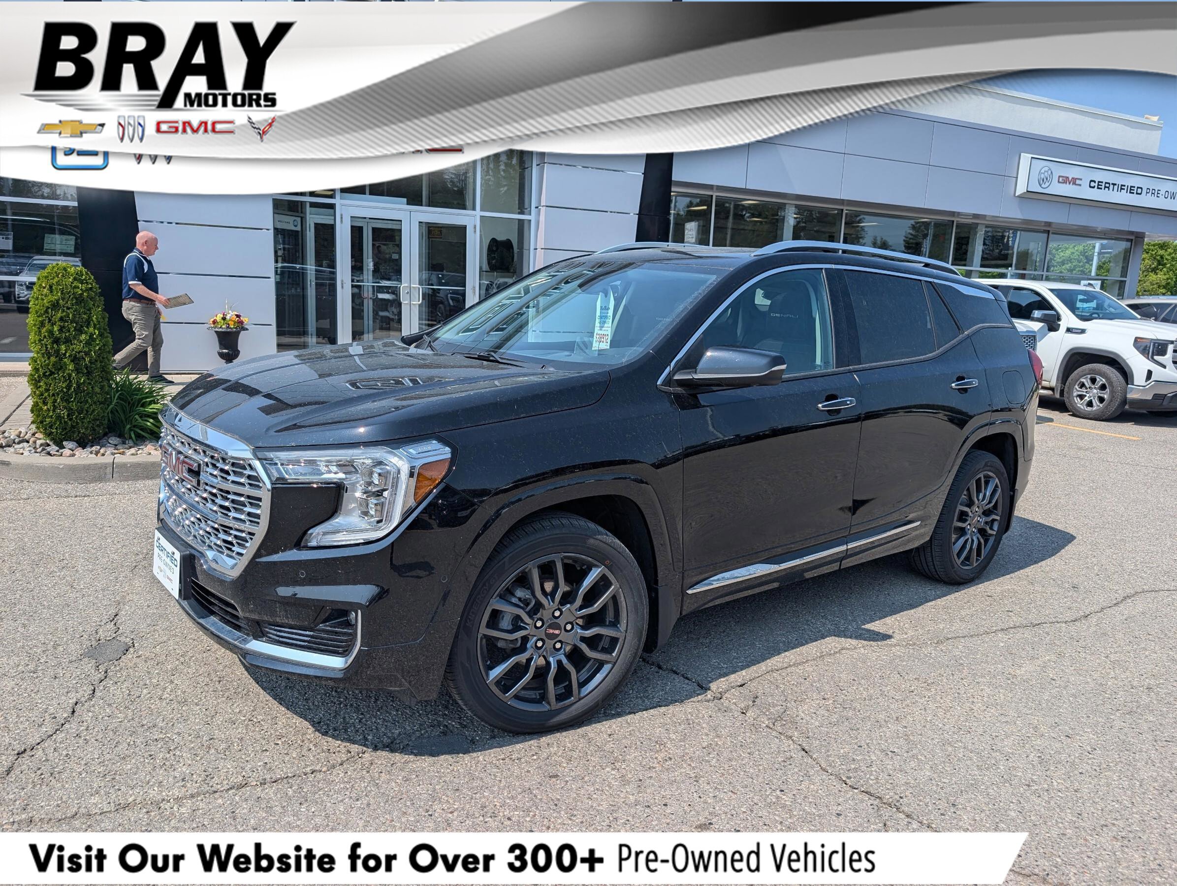 2023 GMC Terrain DenaliDENALI, 1.5T, NAV, ROOF, LOADED, 1-OWNER!