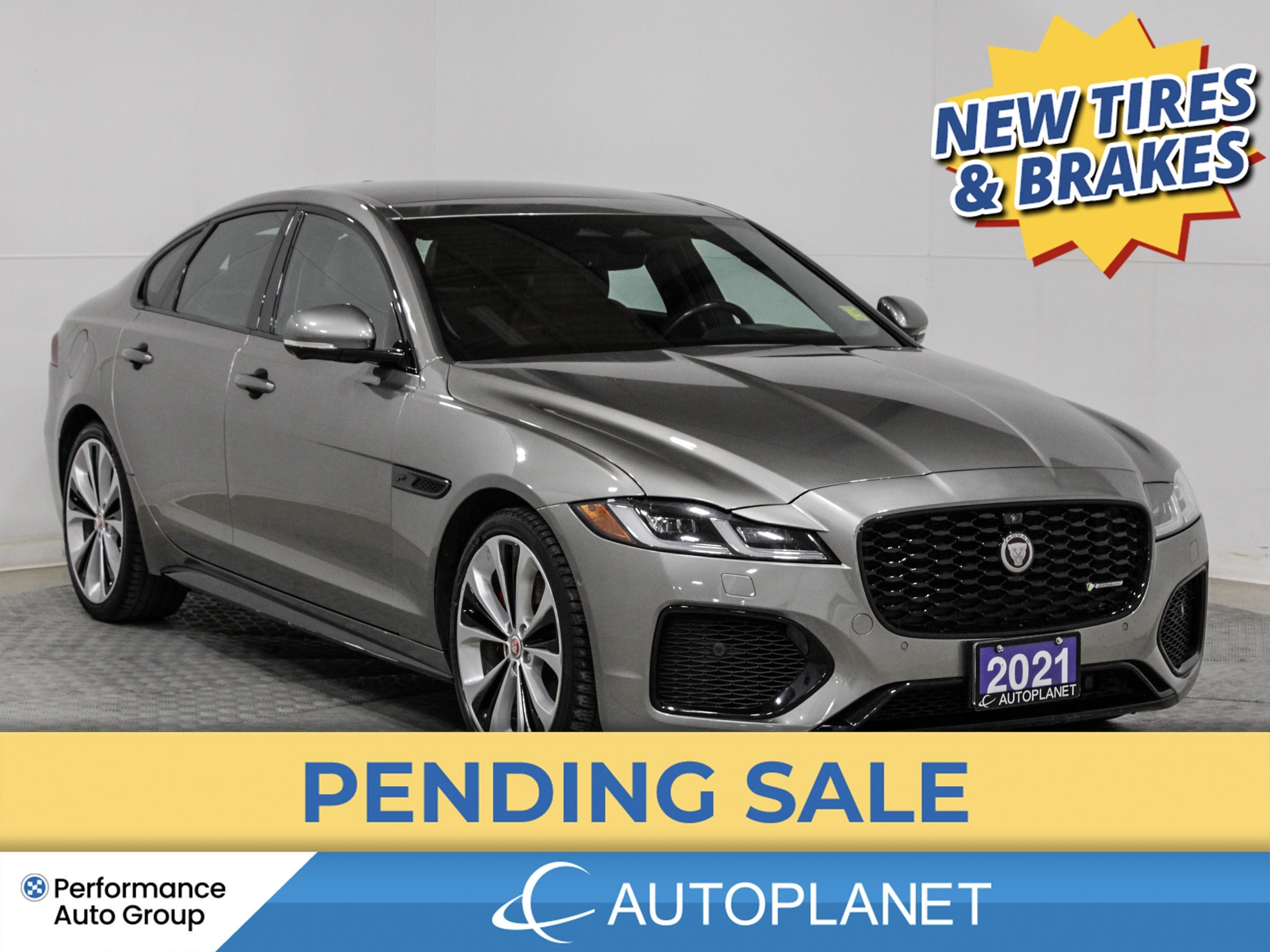 2021 Jaguar XF P-300 R-Dynamic SE AWD, Navi, 360 Cam, Sunroof!