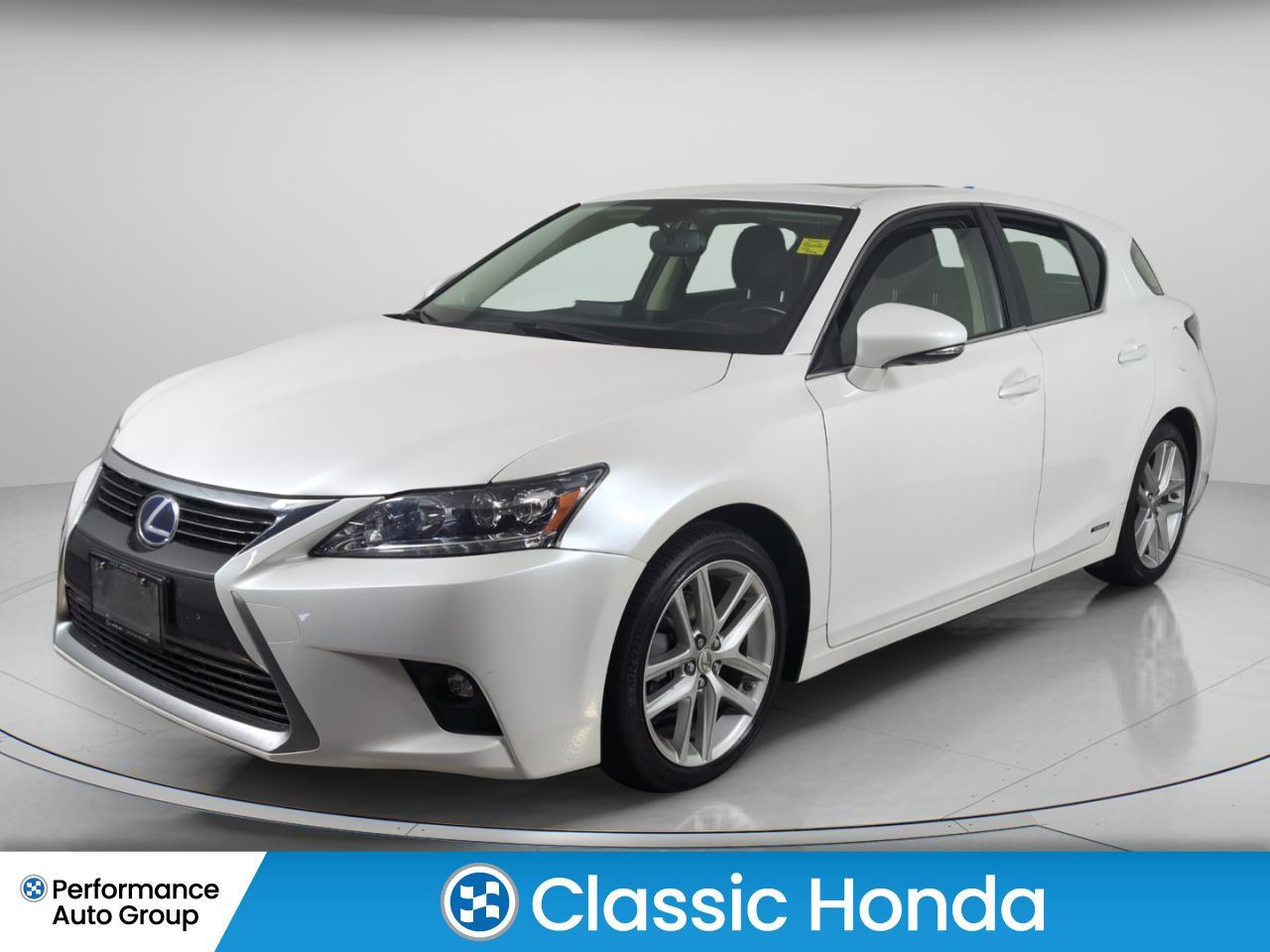 2016 Lexus CT 200h HYBRID | LEATHER | NAVI | SUNROOF | REAR CAM |
