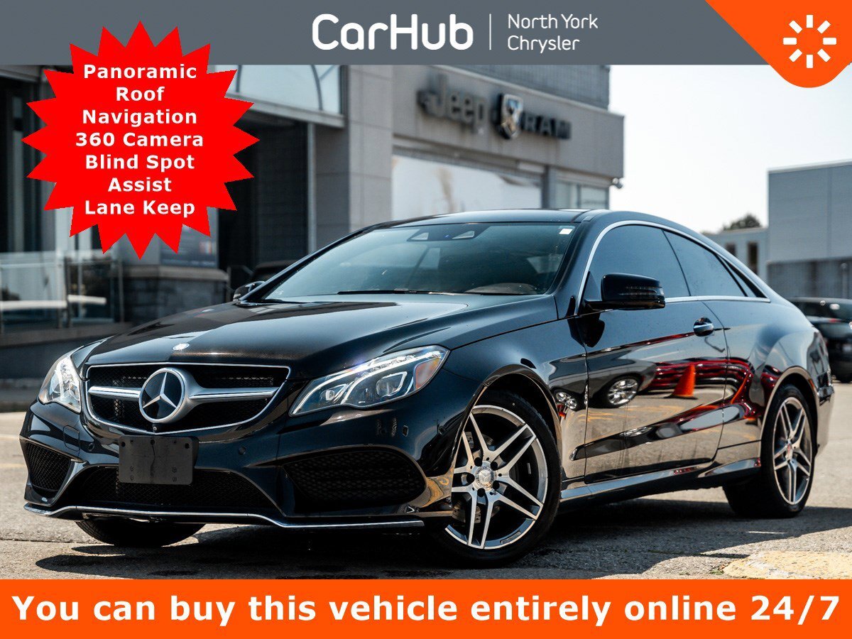 2017 Mercedes-Benz E-Class E 400 Panoroof Navi 360 Cam Blind Spot Assist Lane