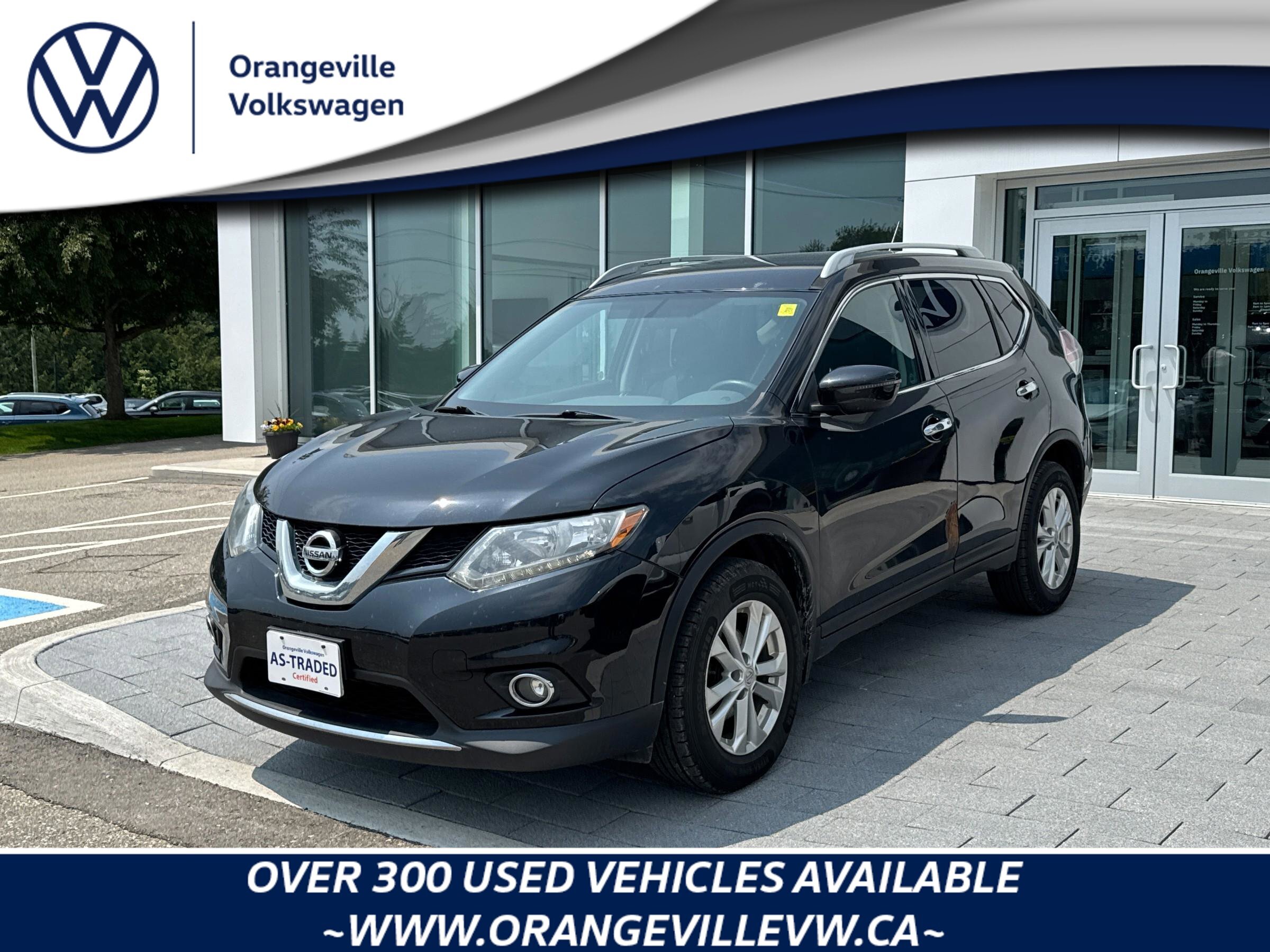 2016 Nissan Rogue SVCERTIFIED AS-TRADED, CLOTH, ACCIDENT-FREE, BACKU