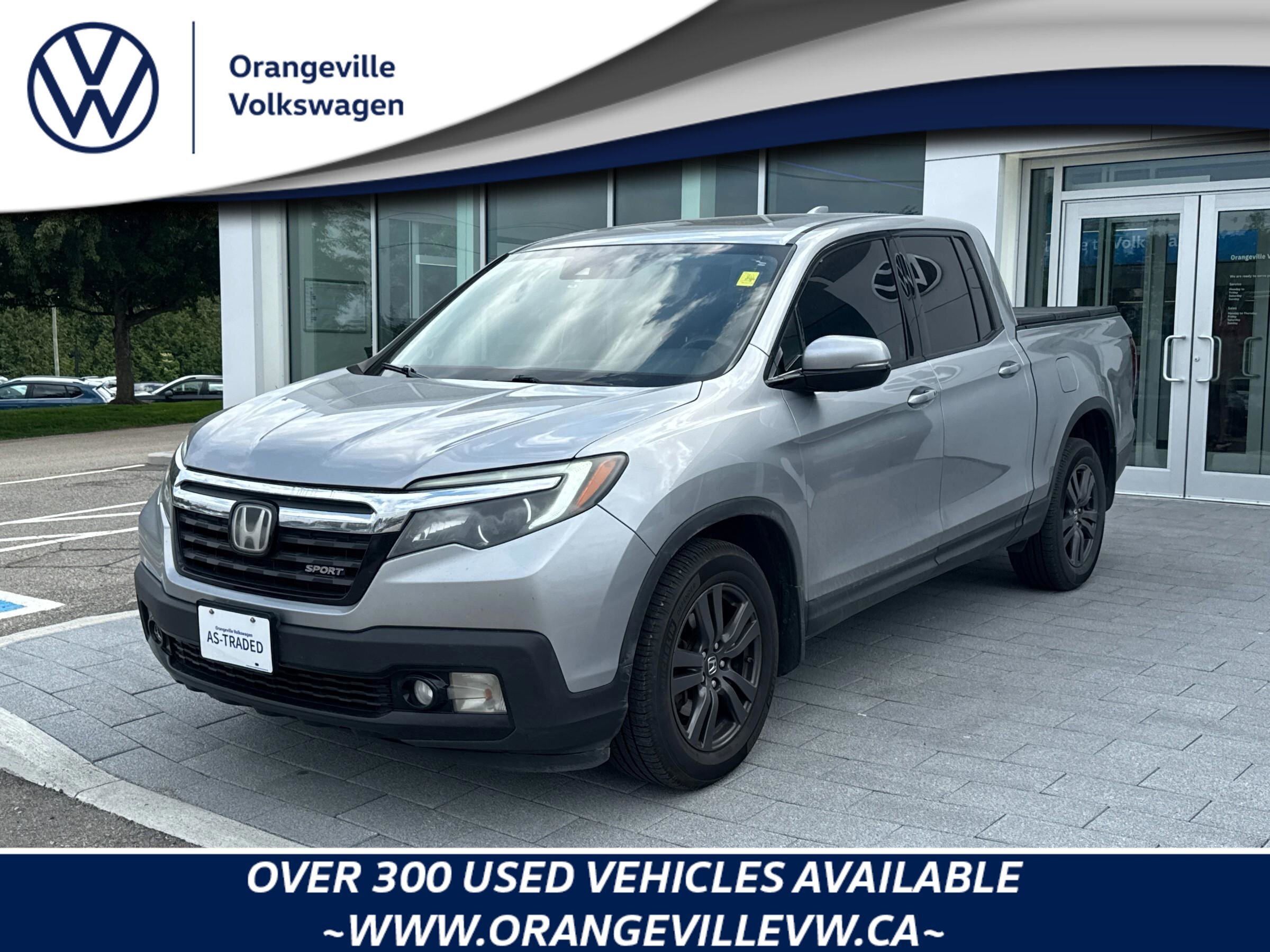 2017 Honda Ridgeline SportAS-TRADED, BACKUP CAM, TRI-ZONE CLIMATE, AWD
