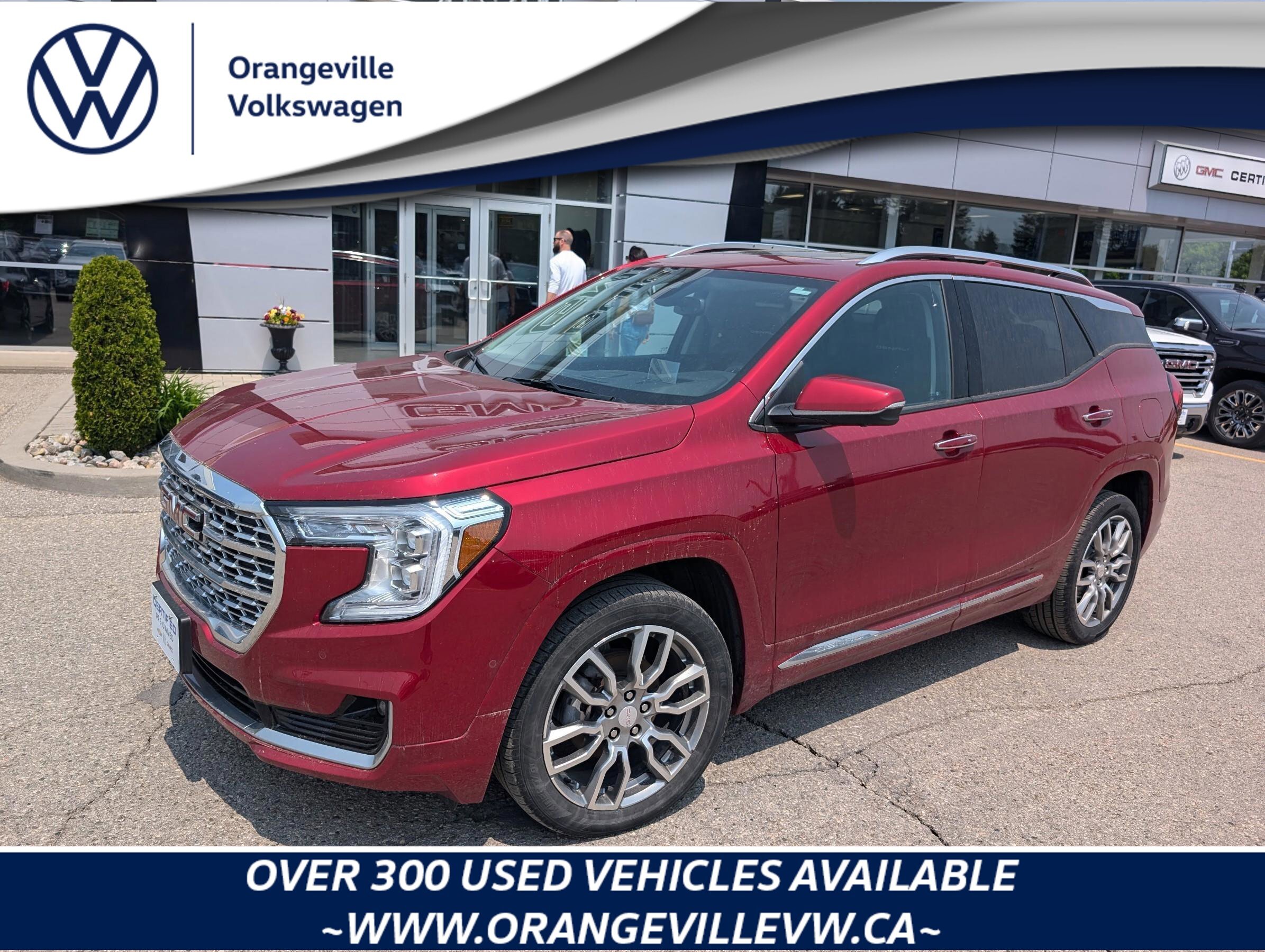 2023 GMC Terrain DenaliDENALI AWD, 1.5T, NAV, ROOF, TECH, 1-OWNER!