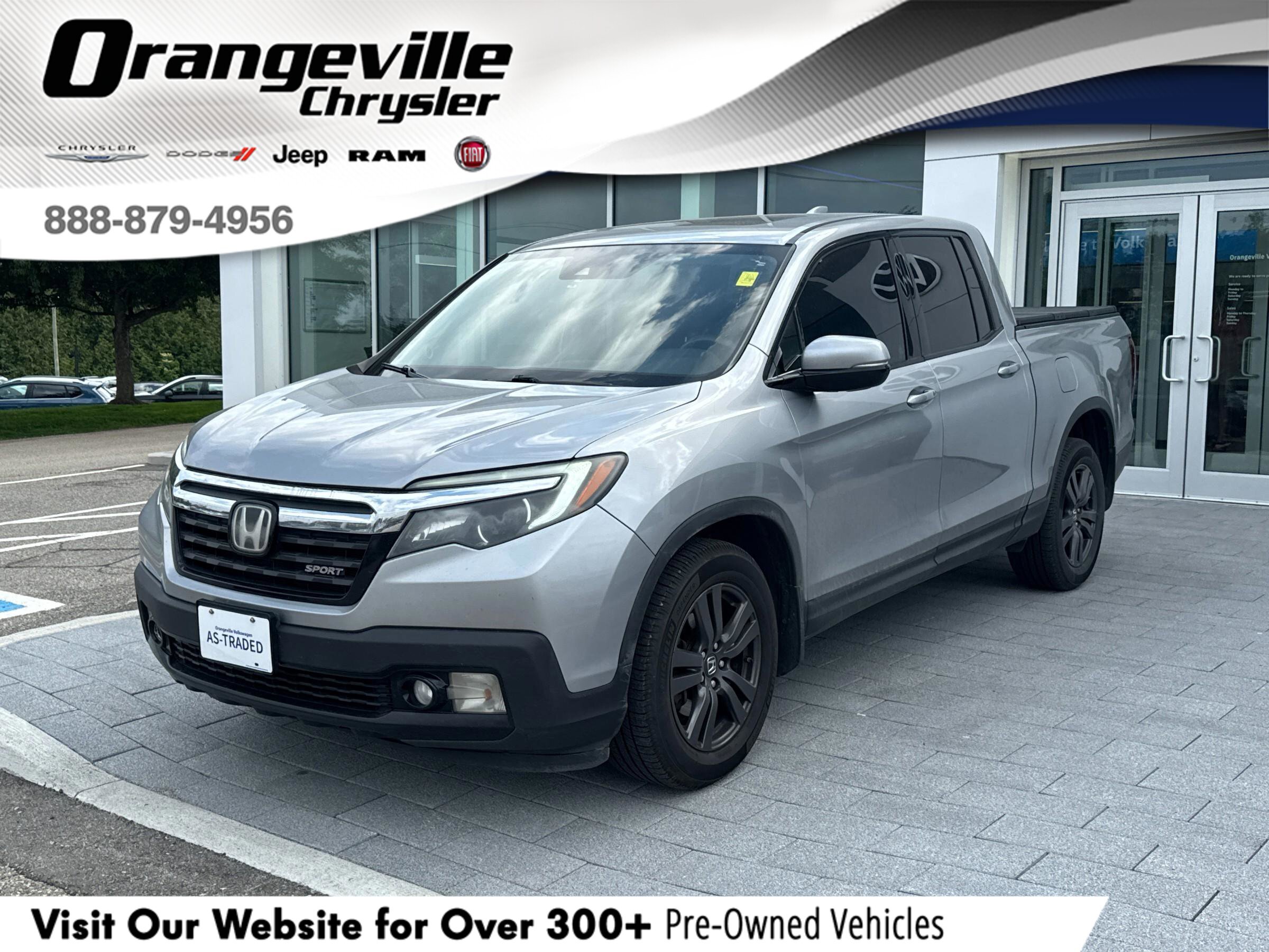 2017 Honda Ridgeline 4WD Crew Cab Sport