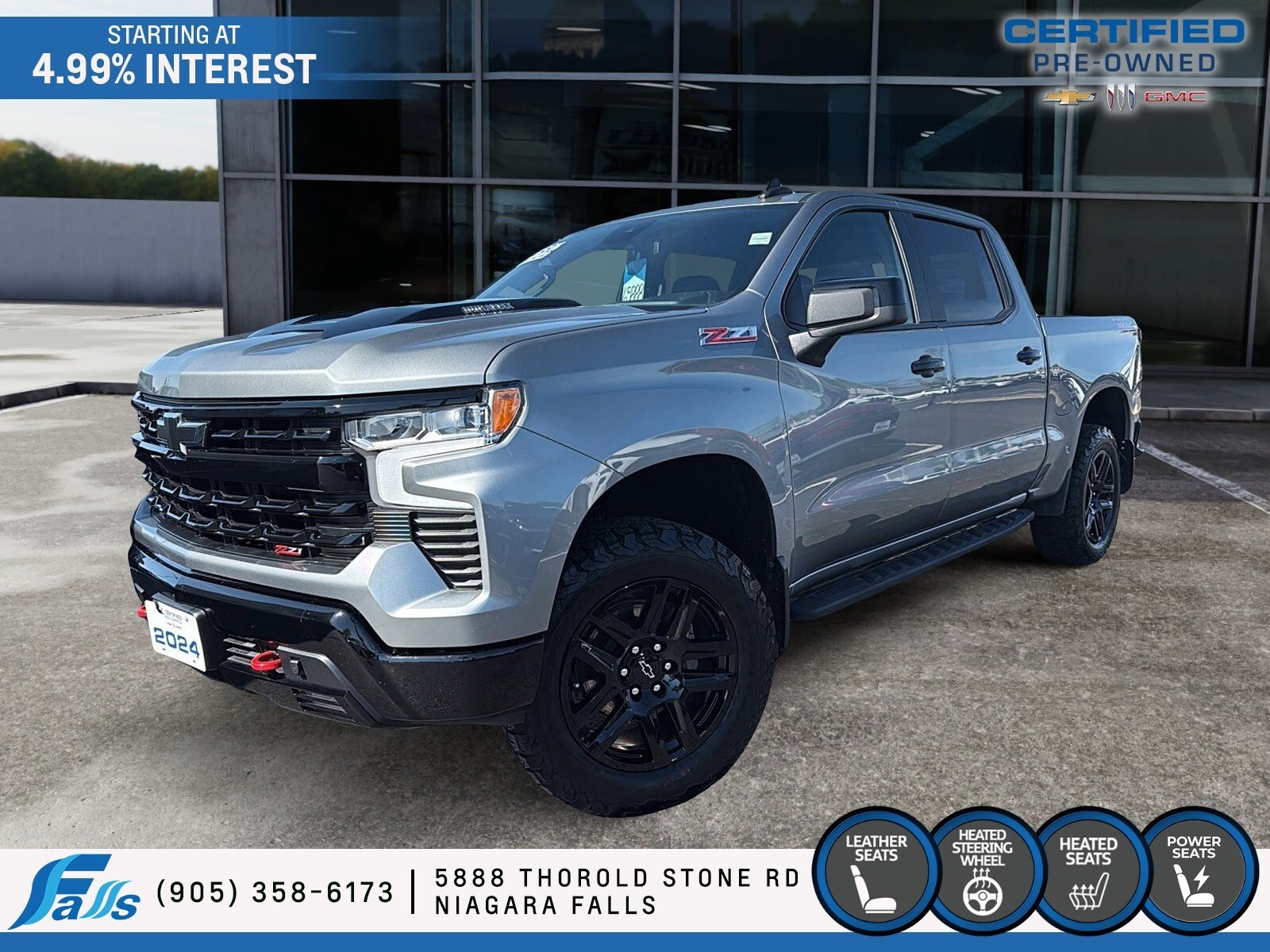 2024 Chevrolet Silverado 1500 LT Trail Boss DIESEL,LEATHER