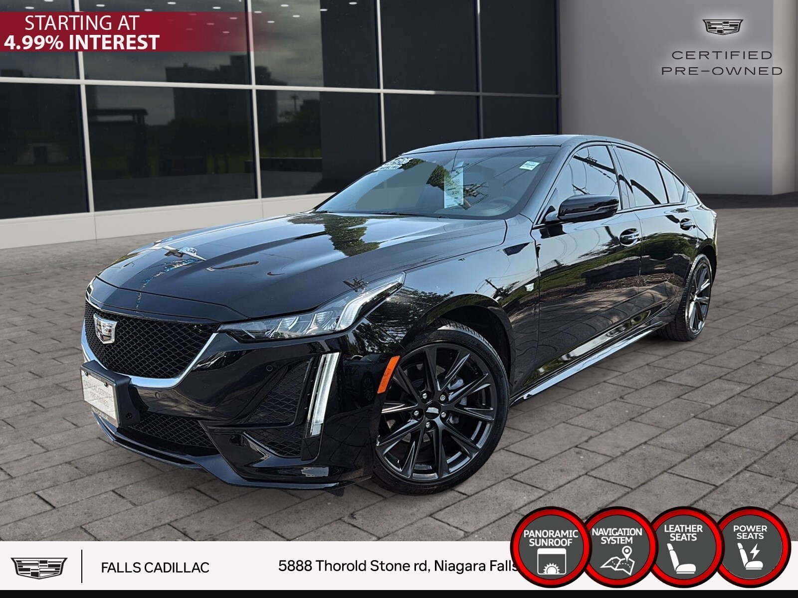 2024 Cadillac CT5 Sport AWD,LEATHER,SUNROOF,NAV