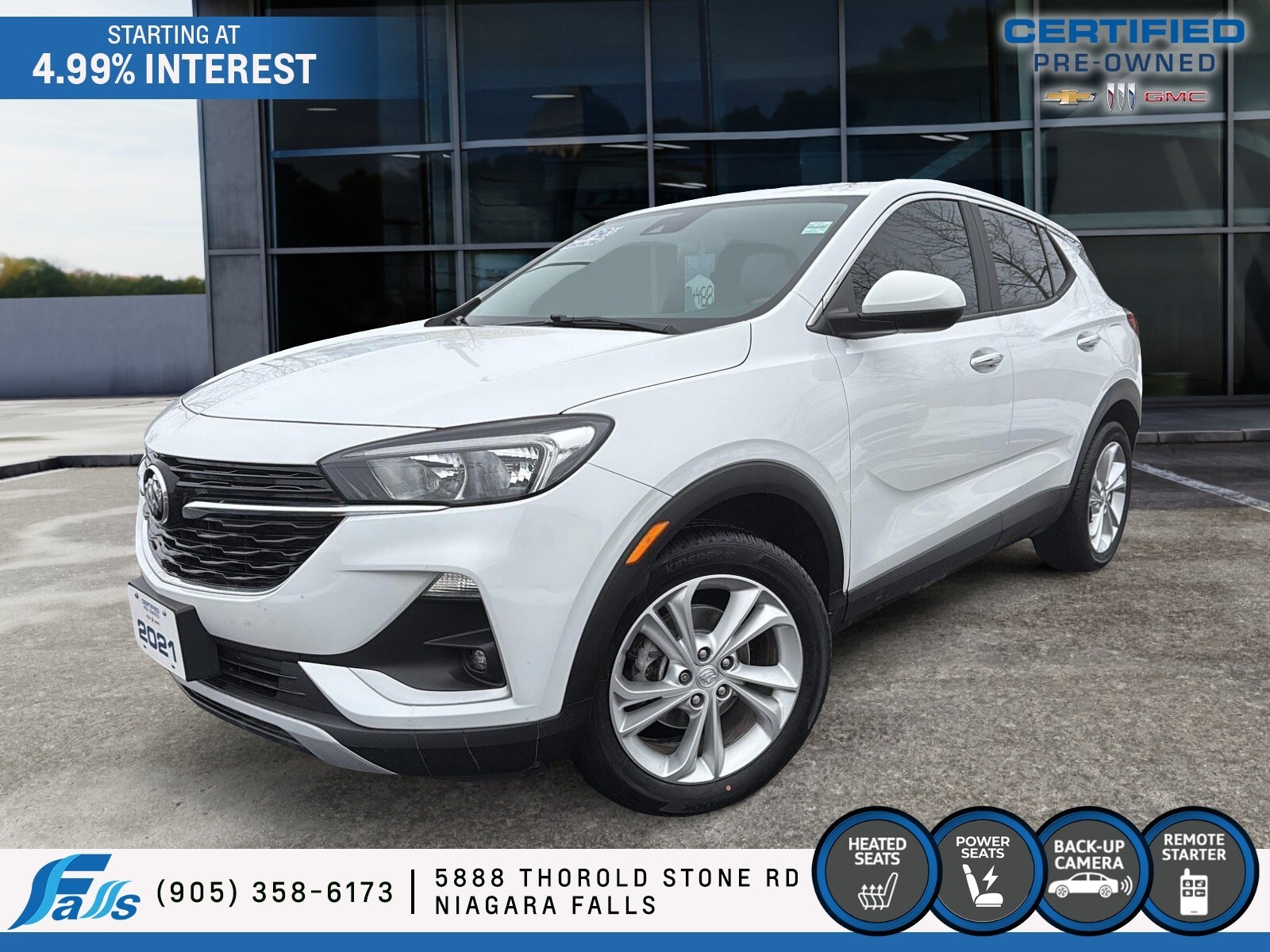 2021 Buick Encore GX Preferred R.START,H.SEATS,REARCAM