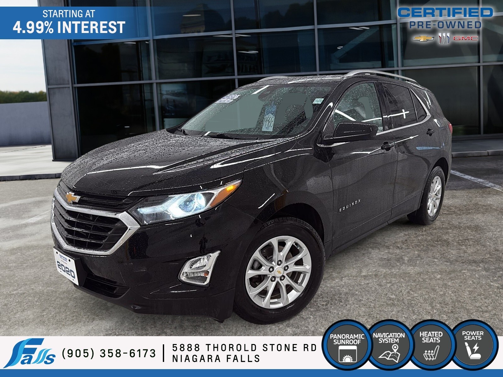 2020 Chevrolet Equinox LT SUNROOF,NAV,TRUE NORTH