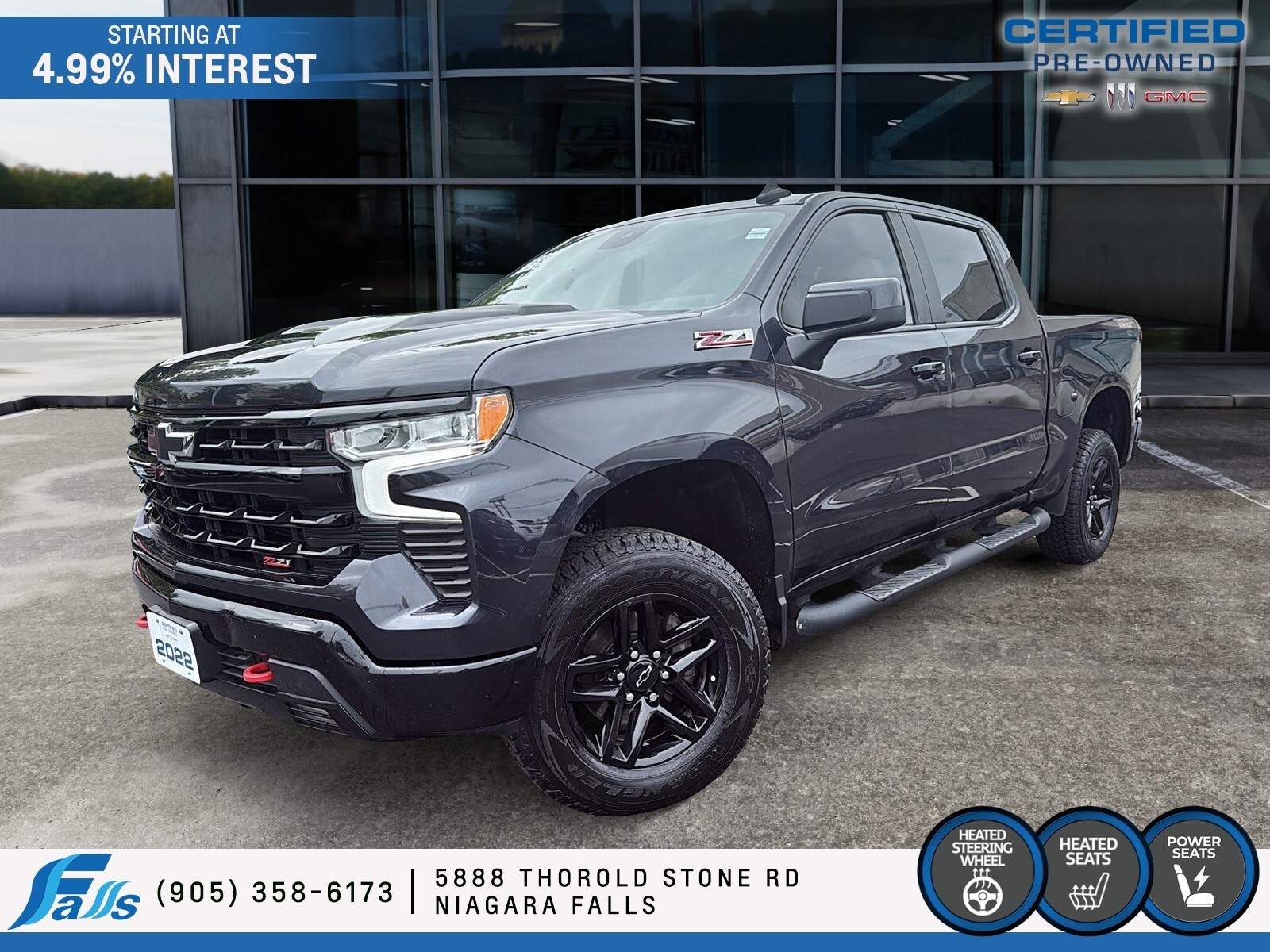 2022 Chevrolet Silverado 1500 LT Trail Boss LT TRAILBOSS,R.START,H.SEATS