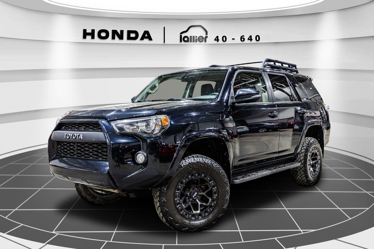 2016 Toyota 4Runner SR5 8 MAGS + CAPACITÉ REMORQUAGE 5000LBS + 7 PASSA