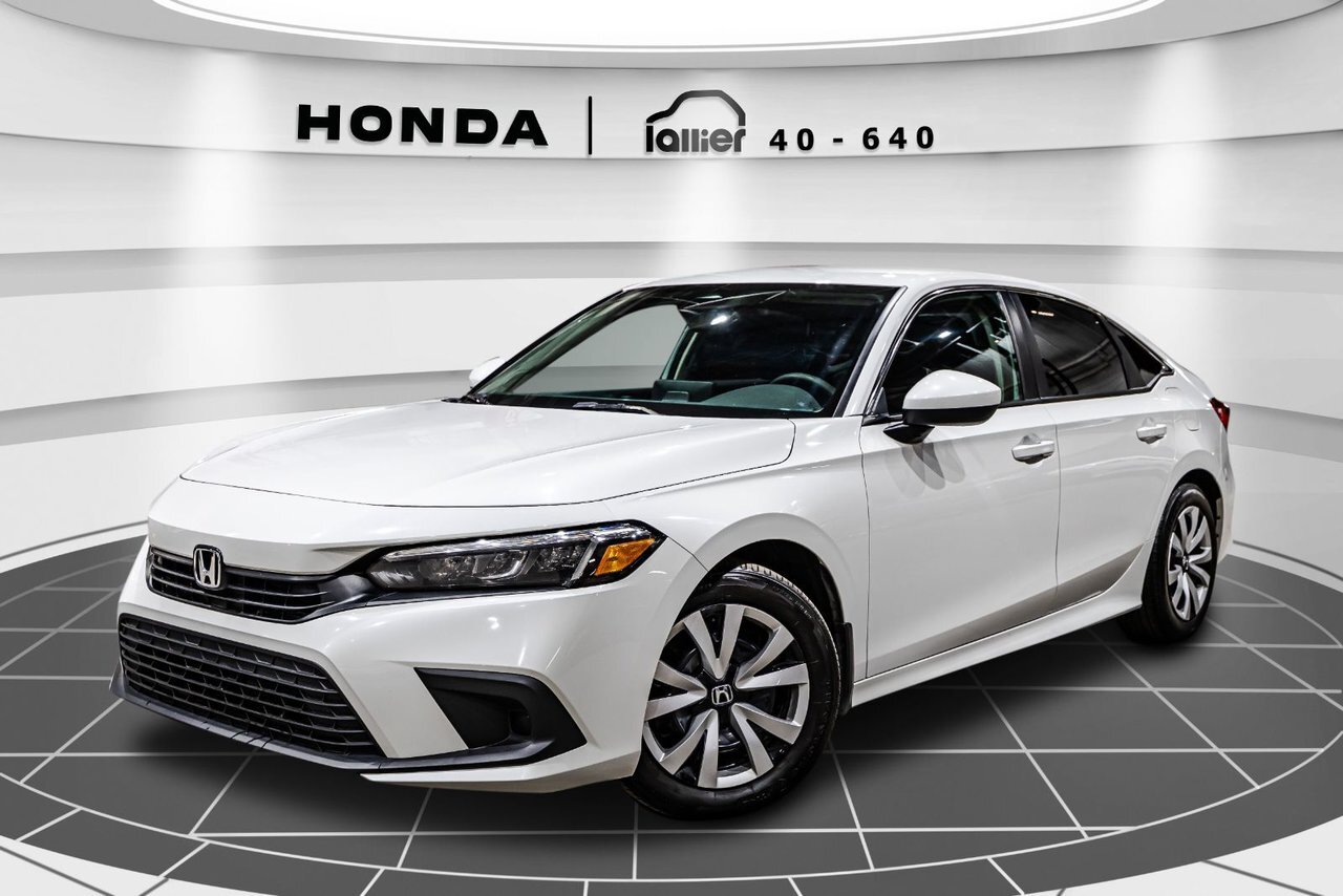 2022 Honda Civic Sedan LX JAMAIS ACCIDENTÉ + UN SEUL PROPRIO + BAS KILO
