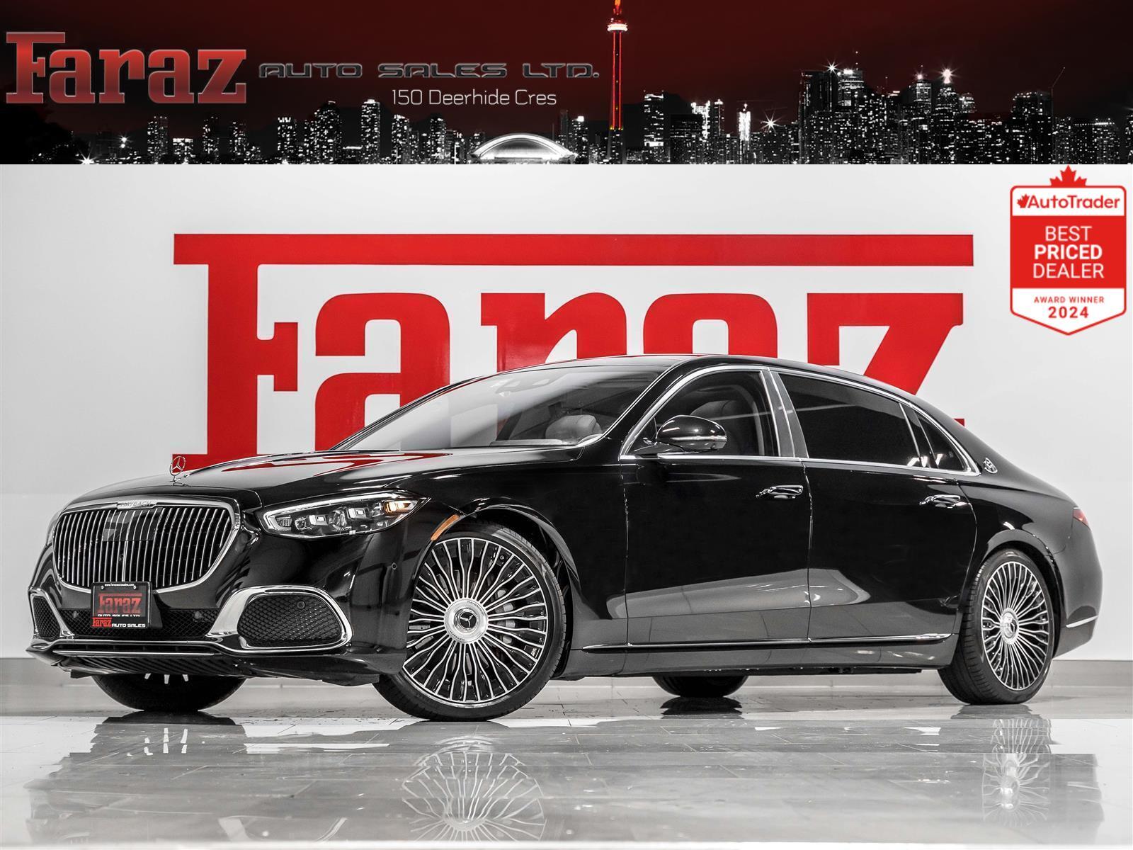 2022 Mercedes-Benz S-Class SOLDMAYBACH S 580|CRYSTAL WHITE EXTENDED LEATHER|E