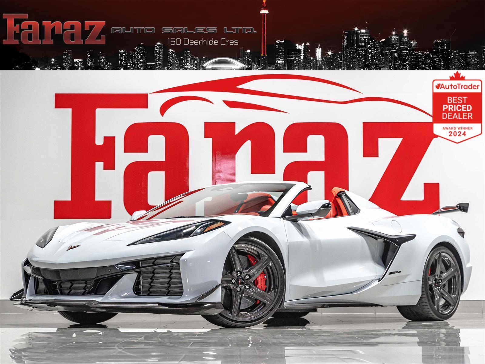 2024 Chevrolet Corvette Z06 3LZ|CARBON AERO PKG|CARBON FIBER WHEELS|BREMBO