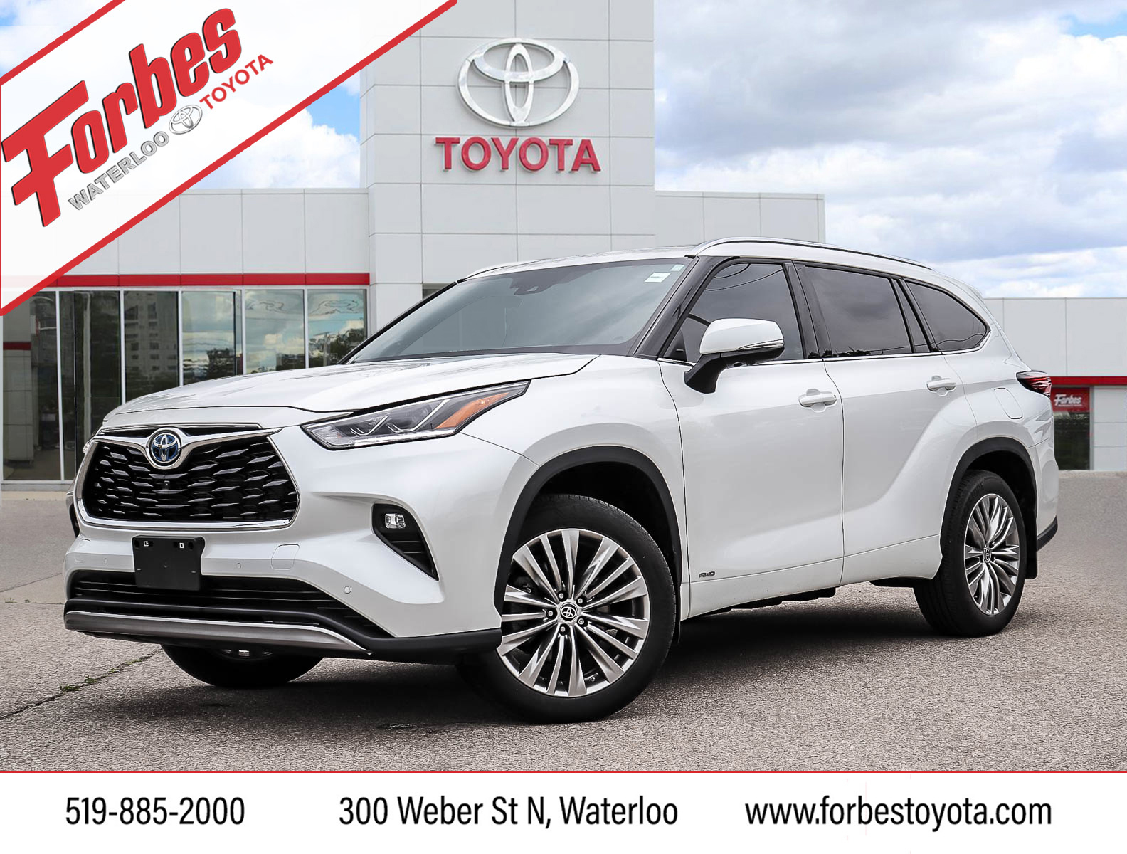 2024 Toyota Highlander Hybrid ONE OWNER HYBRID PLATINUM 4WD 