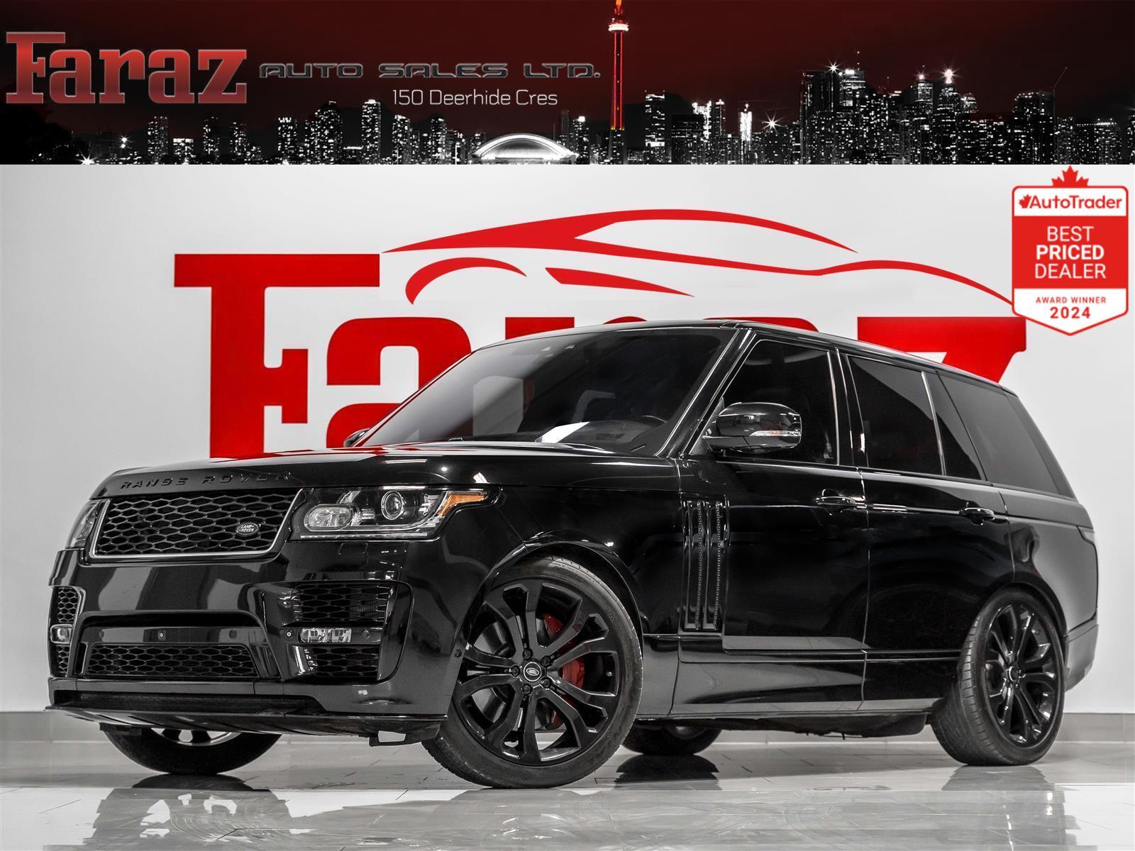 2017 Land Rover Range Rover SVO|RARE UNIT|22INCH|BLACK PACK|360CAM|MERIDIAN|LO