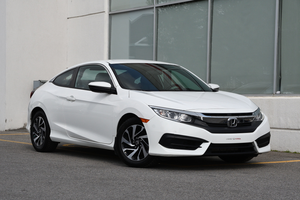 2016 Honda Civic Coupe 2 portes + manuel + 1 proprio + bas millages