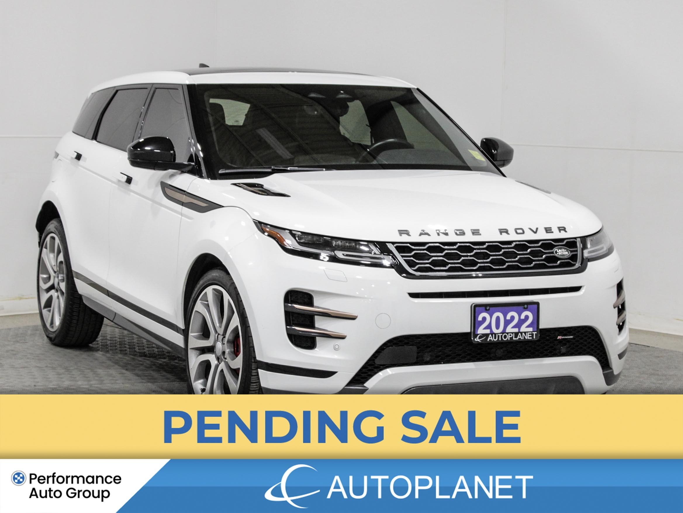 2022 Land Rover Range Rover Evoque P250 R-Dynamic SE AWD, Navi, Pano Roof, Bluetooth!