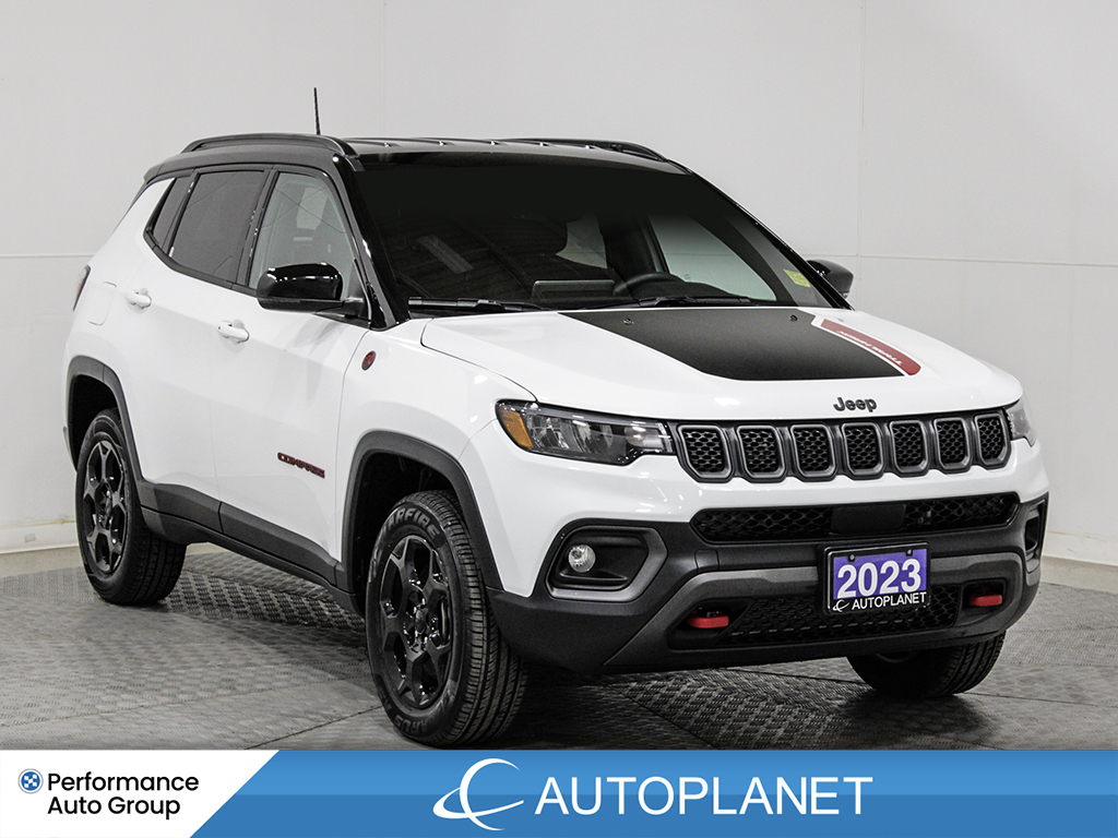2023 Jeep Compass Trailhawk 4x4, Back Up Cam, Apple CarPlay!