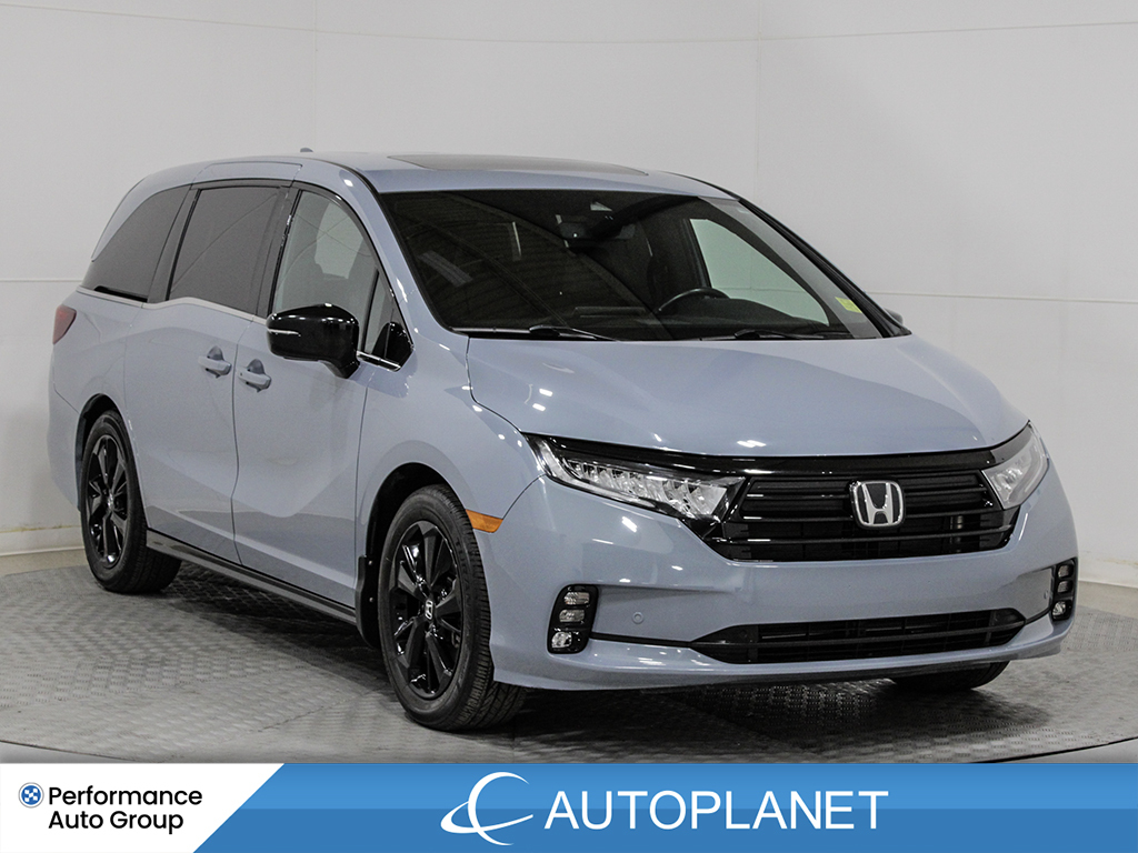 2023 Honda Odyssey Black Edition, Navi, Sunroof, Apple CarPlay!