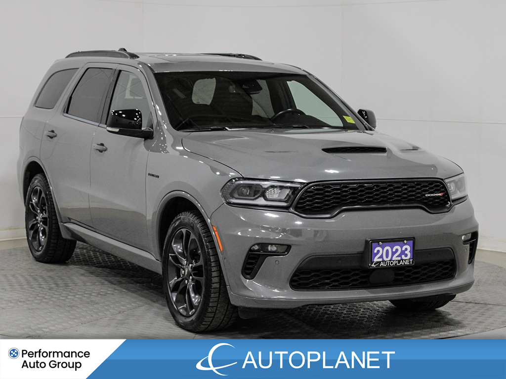 2023 Dodge Durango R/T AWD, 7-Seater, Navi, Sunroof, Back Up Cam!