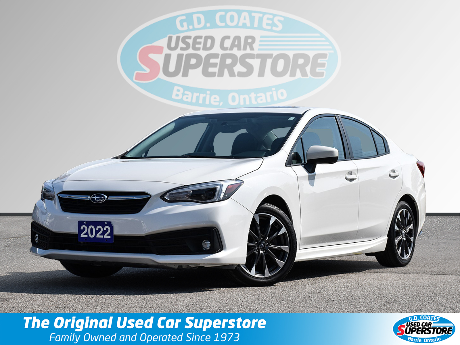 2022 Subaru Impreza Sport AWD ~Heated Seats ~Sunroof ~Bluetooth ~Cam