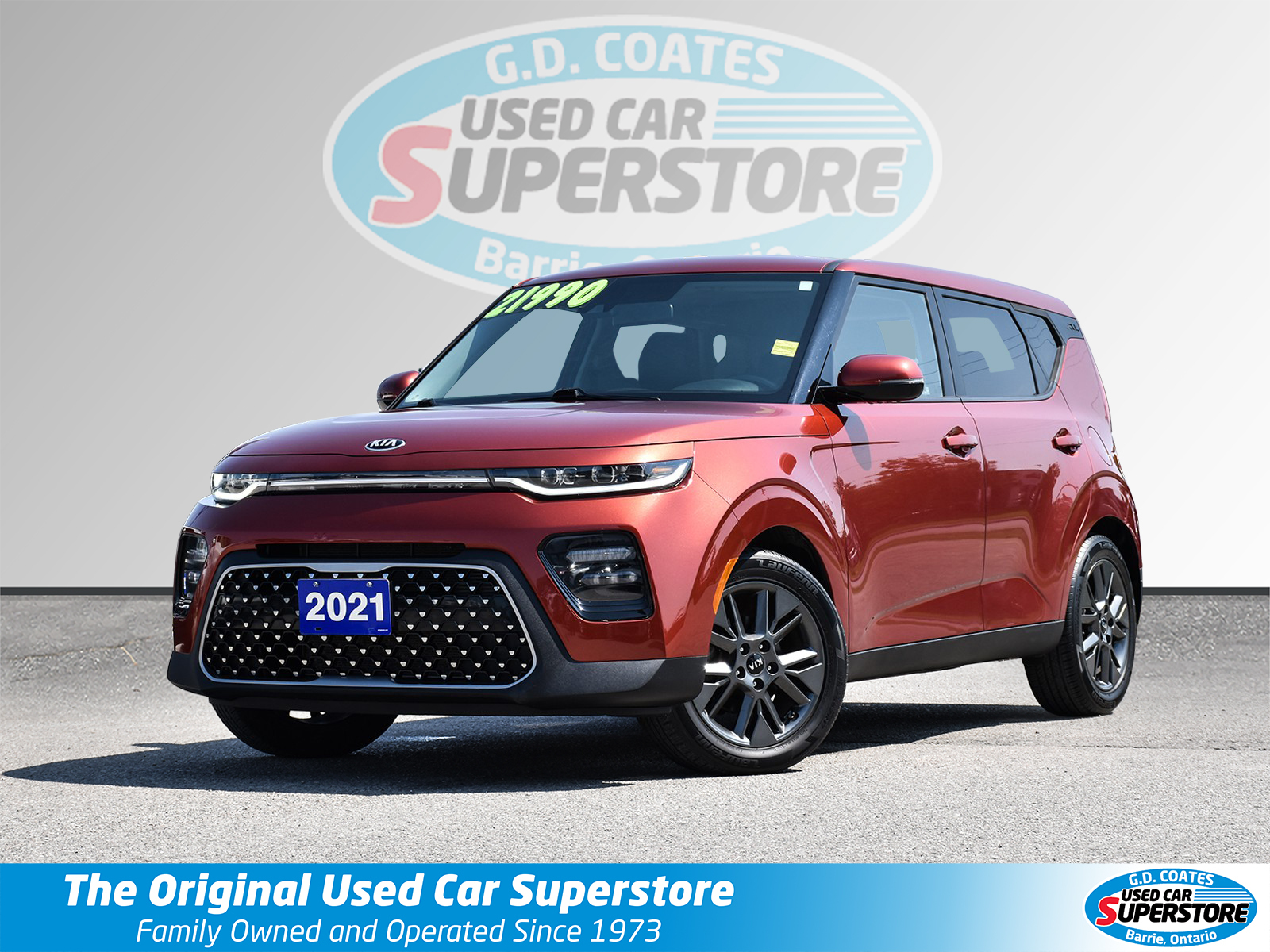 2021 Kia Soul EX+ ~CarPlay ~Wireless Charger ~Camera ~Moonroof