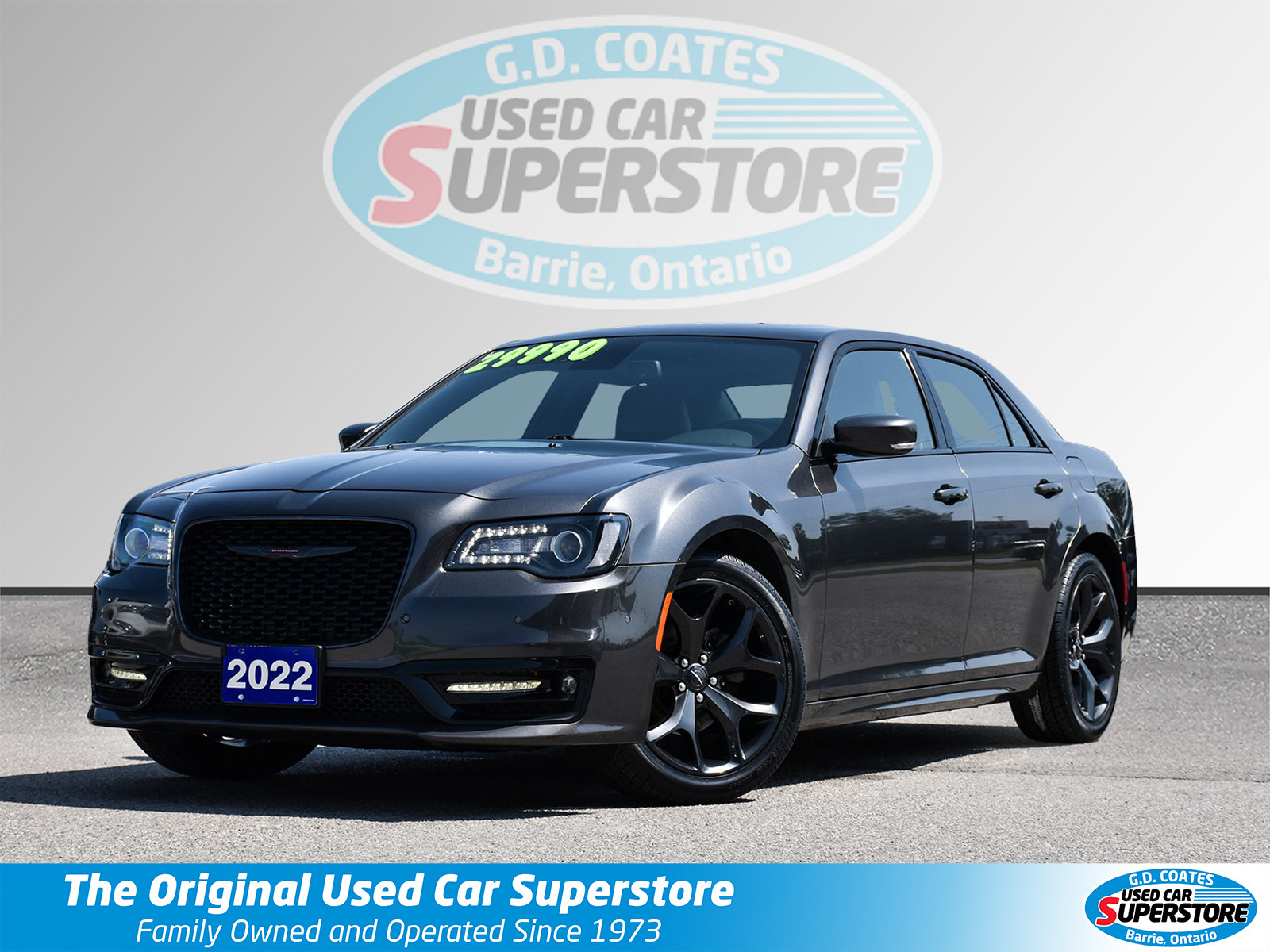 2022 Chrysler 300 S ~Nav ~Camera ~Leather ~Panoramic Roof ~Bluetooth