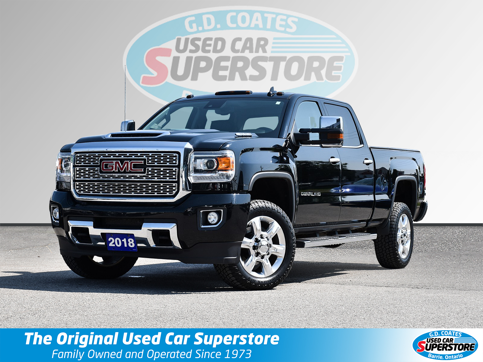 2018 GMC SIERRA 2500HD Denali Crew Cab 4x4 ~Nav ~Leather ~Sunroof ~BOSE