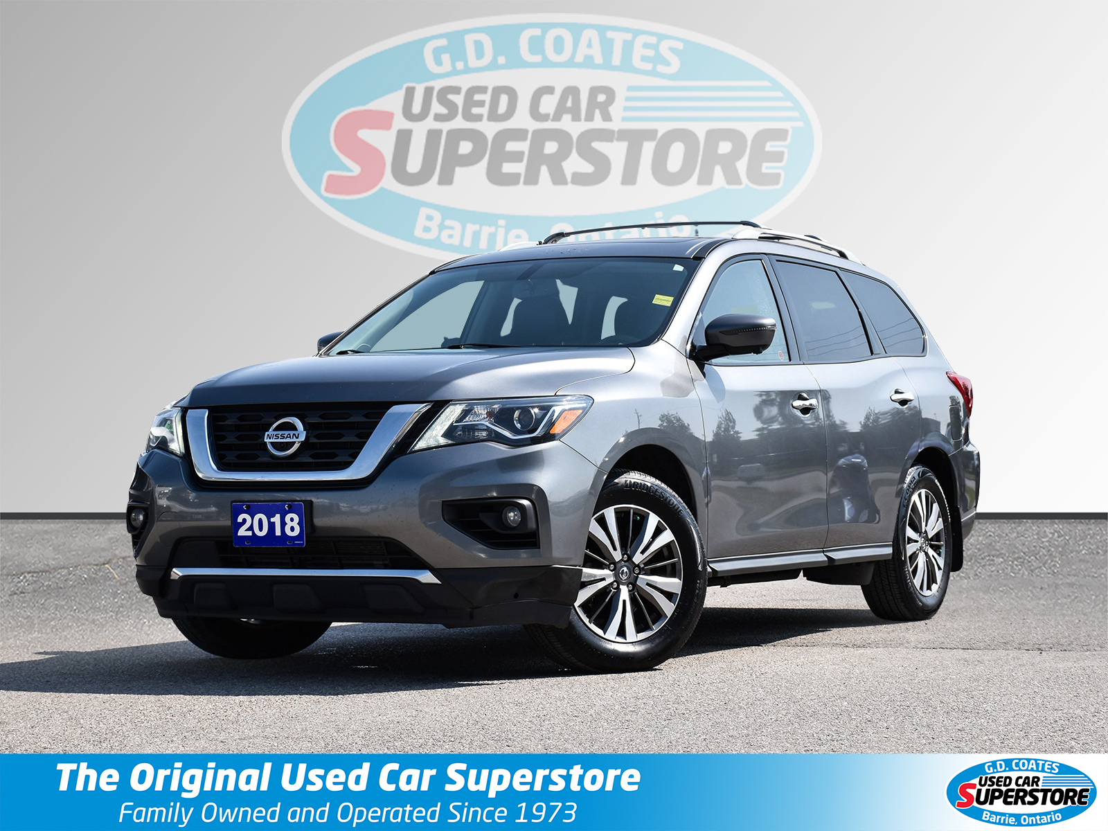 2018 Nissan Pathfinder SL Premium 4x4 ~Nav ~Cam ~Heated Leather ~Moonroof