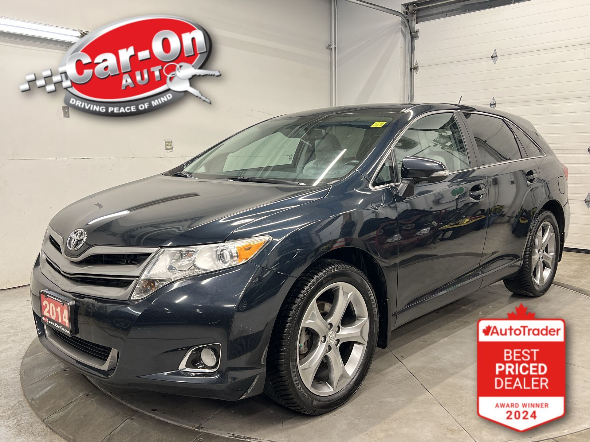 2014 Toyota Venza AWD|3.5L V6 | HTD LEATHER | 20IN ALLOYS|CERTIFIED!