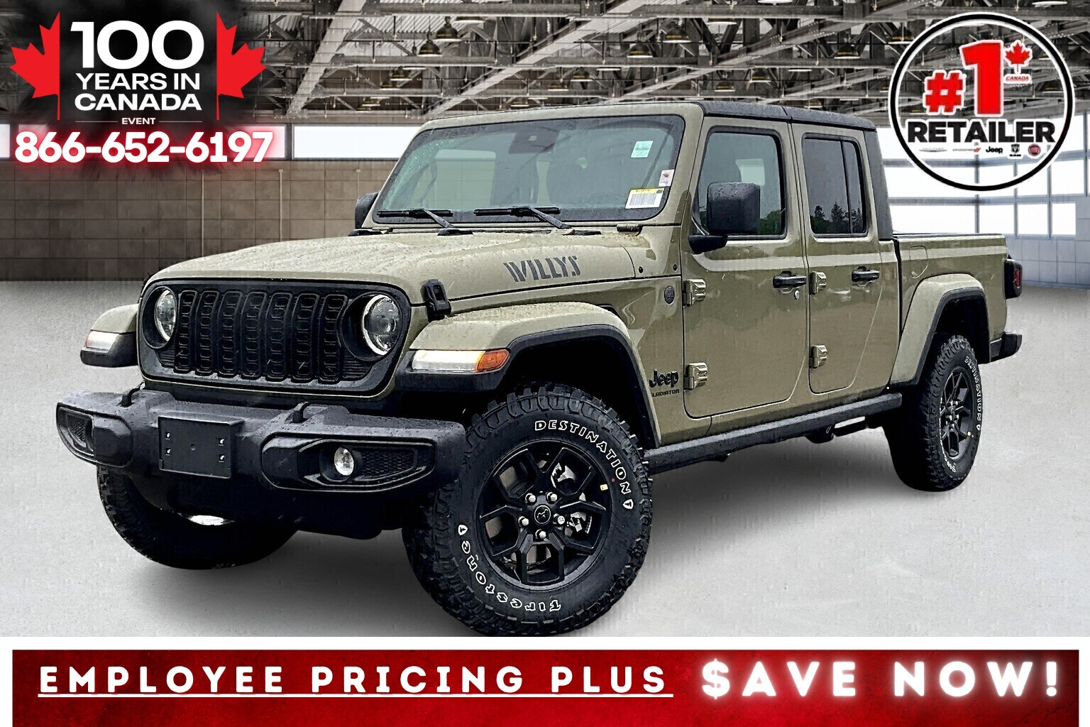 2025 Jeep Gladiator WILLYS | Convenience & Tech Grp | Hardtop | 4X4
