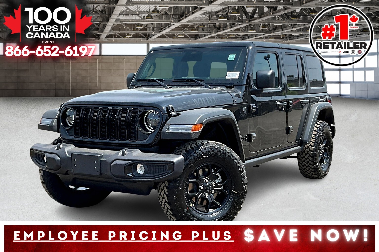 2025 Jeep Wrangler WILLYS 4DOOR | Safety&Tech&Conv Grp | Hardtop