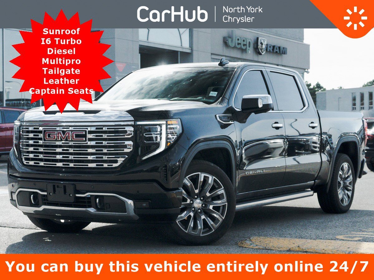 2024 GMC Sierra 1500 Denali 147'' Sunroof I6 Multipro Tailgate 13.4'' S