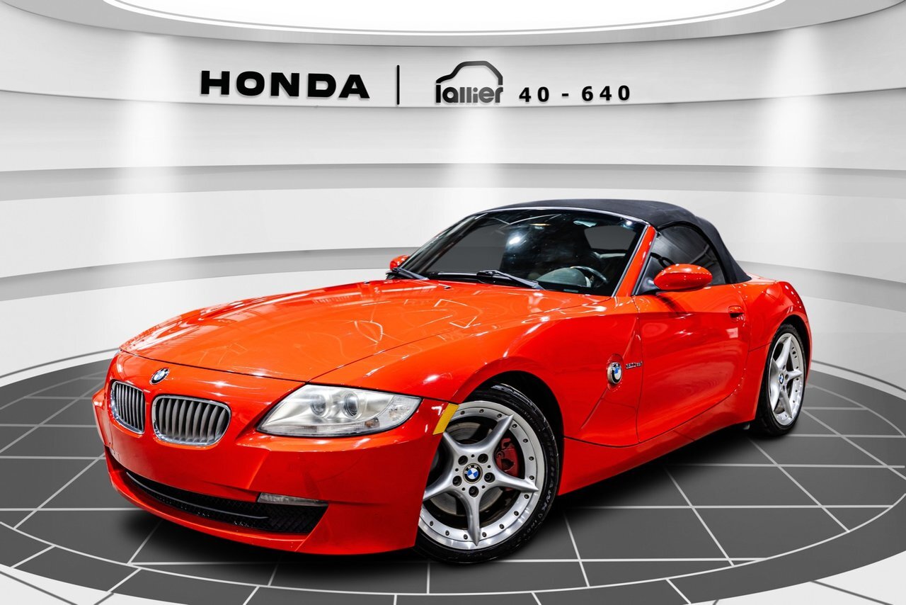 2006 BMW Z4 3.0si JAMAIS ACCIDENTÉ + 3.0SI + AUTOMATIQUE