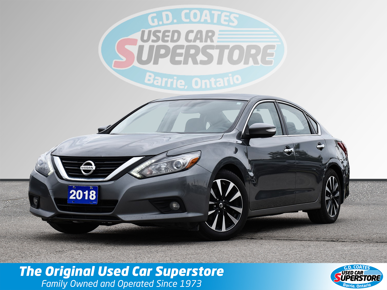 2018 Nissan Altima 2.5 SL ~Nav ~Leather ~Moonroof ~Camera ~Bluetooth