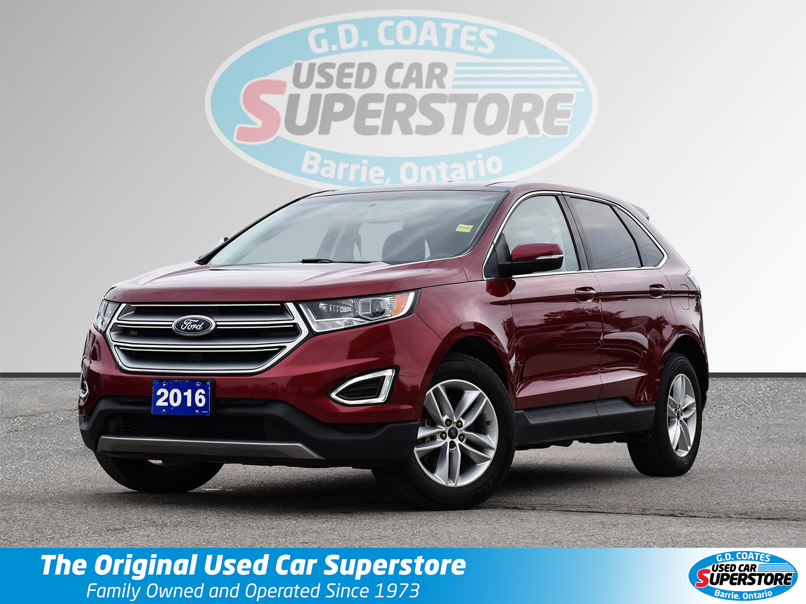 2016 Ford Edge SEL AWD ~Leather ~Moonroof ~Nav ~Bluetooth ~Cam
