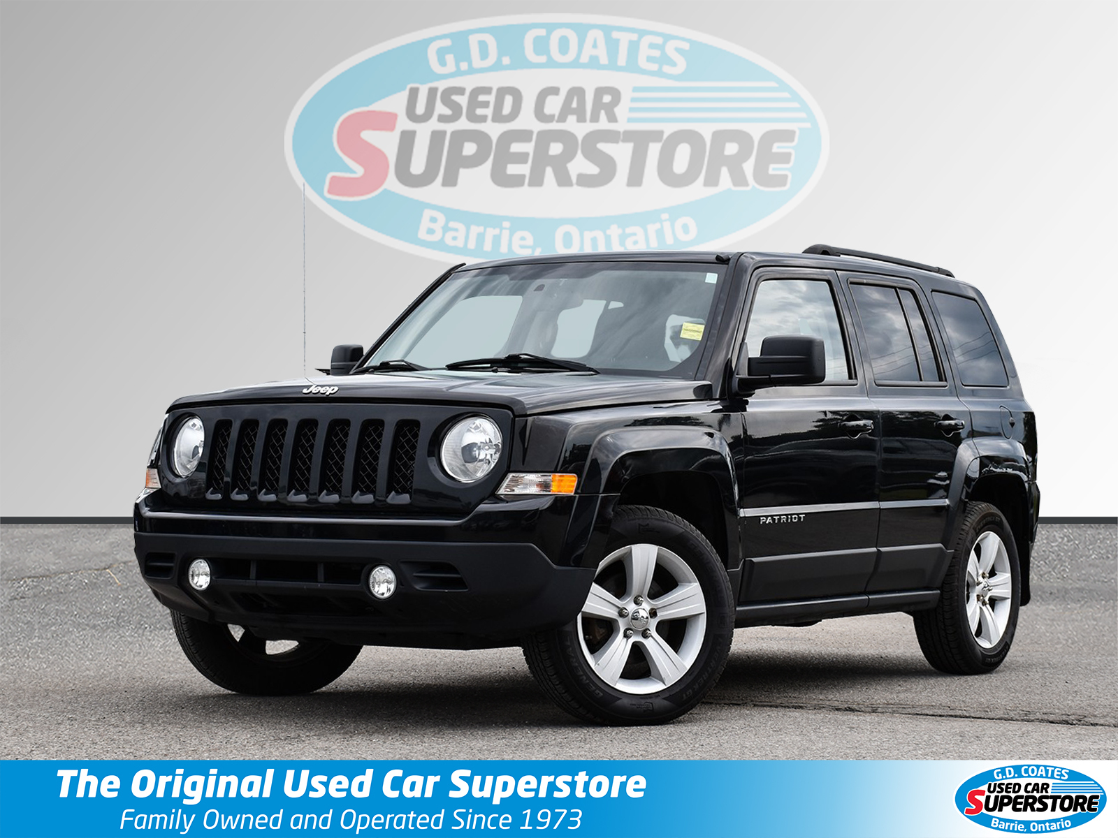 2015 Jeep Patriot North 4x4 ~Bluetooth ~Fog Lamps ~Alloys ~LOW KM