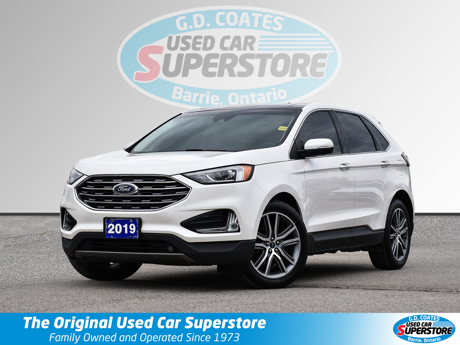2019 Ford Edge Titanium AWD ~Leather ~Cam ~Pano Roof ~B&O Audio 
