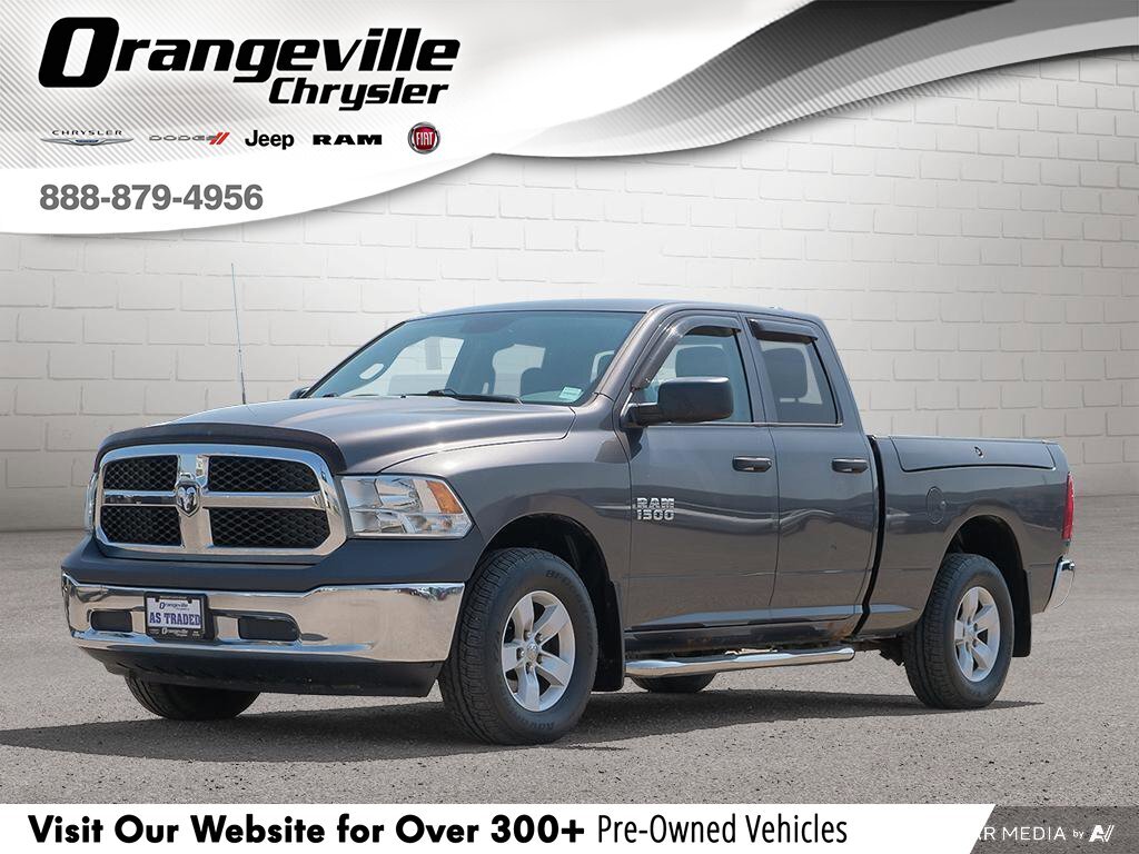 2016 Ram 1500 TradesmanSXT, QUAD, 4X4, UCONNECT, ALLOYS, AS-TRAD