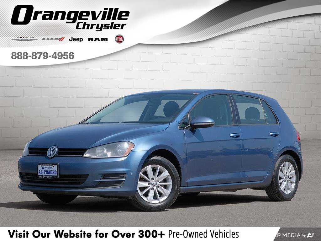 2016 Volkswagen Golf TSI S1.8 TSI, TRENDLINE, HEATED CLOTH, AS-TRADED!