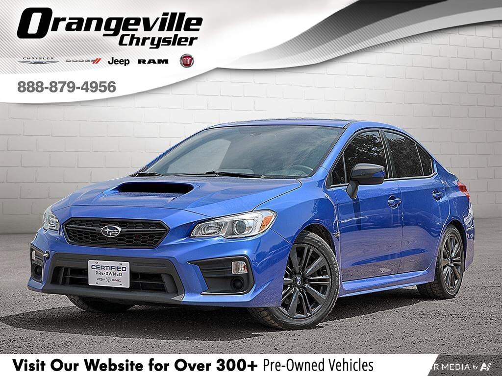 2018 Subaru WRX SportWRX SPORT, MANUAL, AWD, HEATED CLOTH, GOOD KM