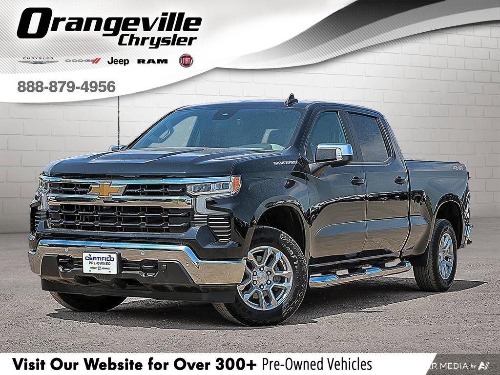 2024 Chevrolet Silverado 1500 LTLT, CREW, 4X4, 5.3L, HEATED CLOTH, 1-OWNER, CLEA