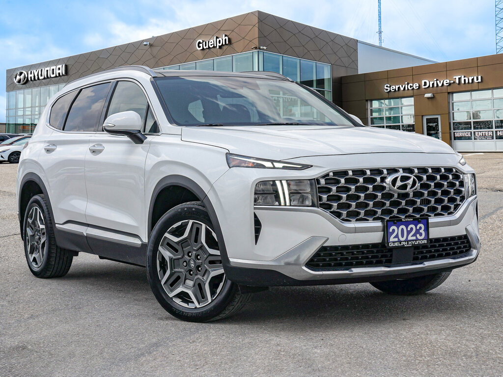 2023 Hyundai Santa Fe Hybrid Luxury AWD | One Owner! | Panoroof |