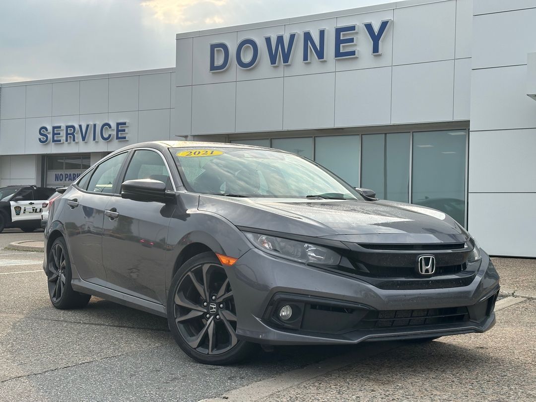 2021 Honda Civic Sedan Sport - FWD   SUNROOF   REARVIEW CAMERA