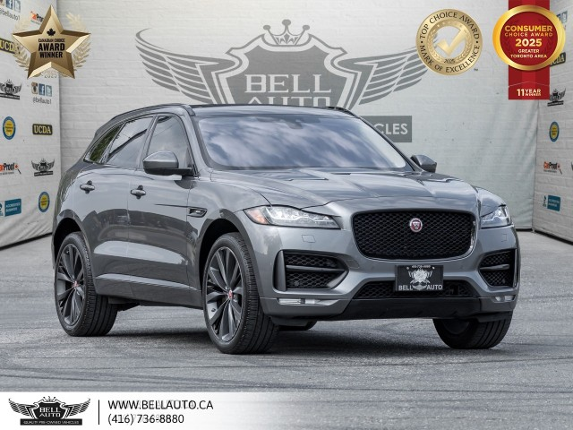 2018 Jaguar F-Pace R-Sport, REDLEATHER, NAVI, PANO, BACKUPCAM, B.SPOT
