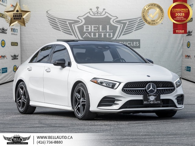 2019 Mercedes-Benz A-Class A 220, AMGPKG, NAVI, PANO, BACKUPCAM, ONSTAR, TURB